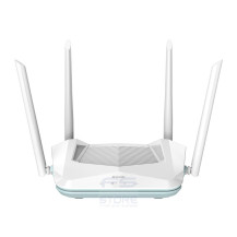 D-Link R15 router wireless Gigabit Ethernet Dual-band (2.4 GHz/5 GHz) Bianco