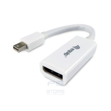 Equip Adattatore da Mini DisplayPort a DisplayPort, colore bianco