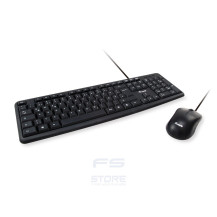 Equip 245203 tastiera Mouse incluso Ufficio USB QWERTY Italiano Nero