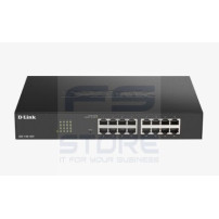 D-Link DGS-1100-16V2 Gestito L2 Gigabit Ethernet (10/100/1000) Nero