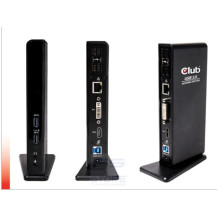 CLUB3D USB Gen1 Type A Dual Display Docking Station