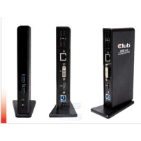 CLUB3D USB Gen1 Type A Dual Display Docking Station