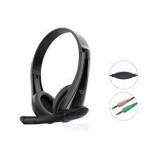 Conceptronic POLONA06B3T cuffia e auricolare Cablato A Padiglione Musica e Chiamate Nero