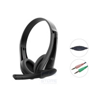 Conceptronic POLONA06B3T cuffia e auricolare Cablato A Padiglione Musica e Chiamate Nero