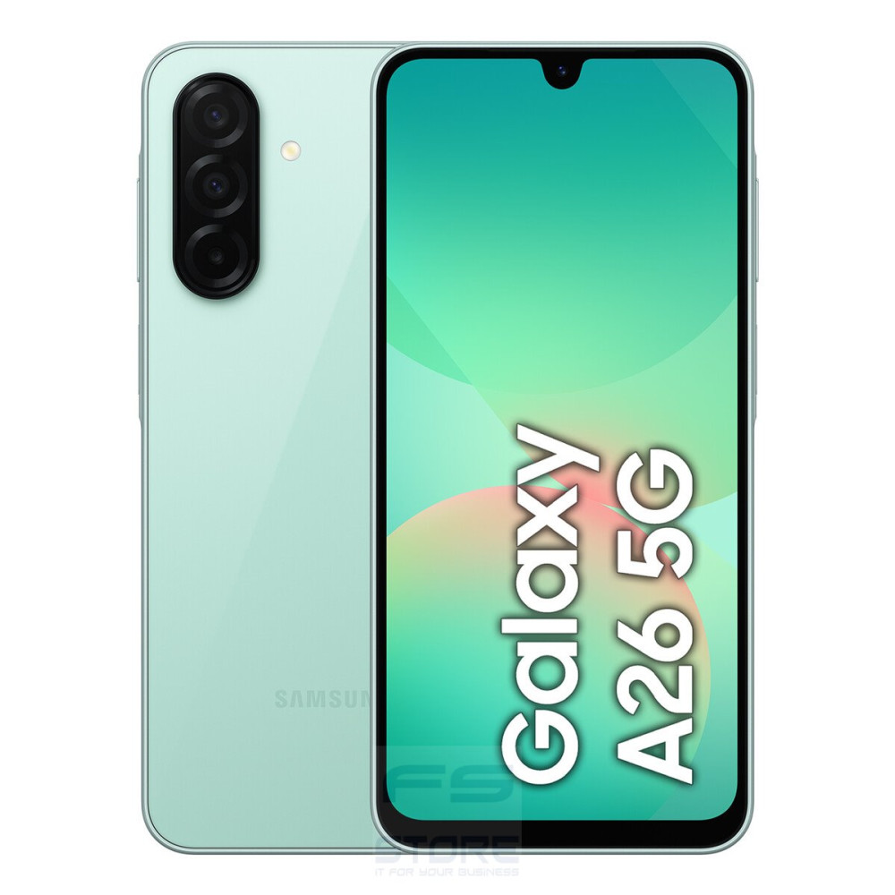 Samsung Galaxy A26 5G, Smartphone con Funzioni intelligenti, Display Super AMOLED 6.7”, 6GB RAM, 128GB, Batteria 5.000 mAh, memo
