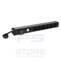 Middle Atlantic Products 6 468 36 unità di distribuzione dell'energia (PDU) 6 presa(e) AC 1U Nero