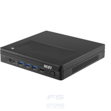 MSI Pro DP10 A14MG-003EU PC/stazione di lavoro Intel Core i3 i3-14100 8 GB DDR5-SDRAM 512 GB SSD Windows 11 Home Mini PC Nero
