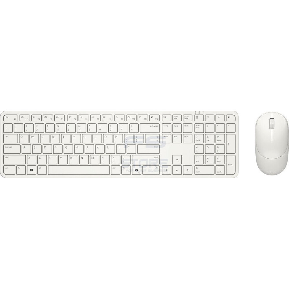 DELL Pro 5 KM526 tastiera Mouse incluso Casa/ufficio RF Wireless QWERTY Italiano Bianco