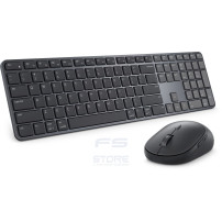 DELL Pro 7 Slim KM726 tastiera Mouse incluso Casa/ufficio RF senza fili + Bluetooth QWERTY Italiano Nero