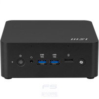 MSI Cubi NUC AI+ 2MG-002EU Copilot+ PC Intel Core Ultra 7 258V 32 GB LPDDR5x-SDRAM 1 TB SSD Windows 11 Home Mini PC Nero
