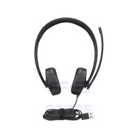 Lenovo 4XD1P83425 cuffia e auricolare Cablato A Padiglione Musica e Chiamate USB tipo A Nero