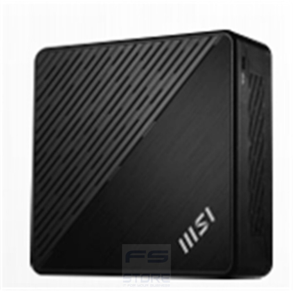 MSI Cubi 5 1M-498EU Intel Core 3 100U 8 GB DDR5-SDRAM 512 GB SSD Windows 11 Home Mini PC Nero