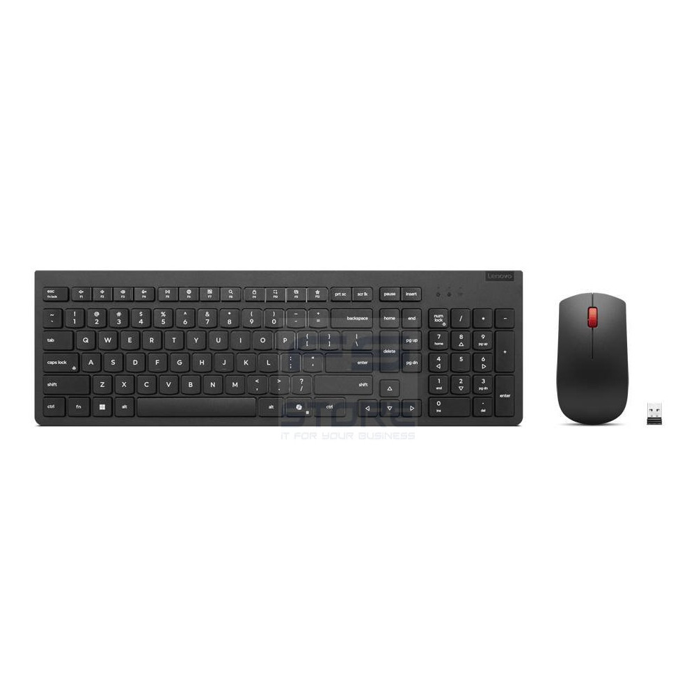 Lenovo 4X31R64473 tastiera Mouse incluso Ufficio RF Wireless Italiano Nero