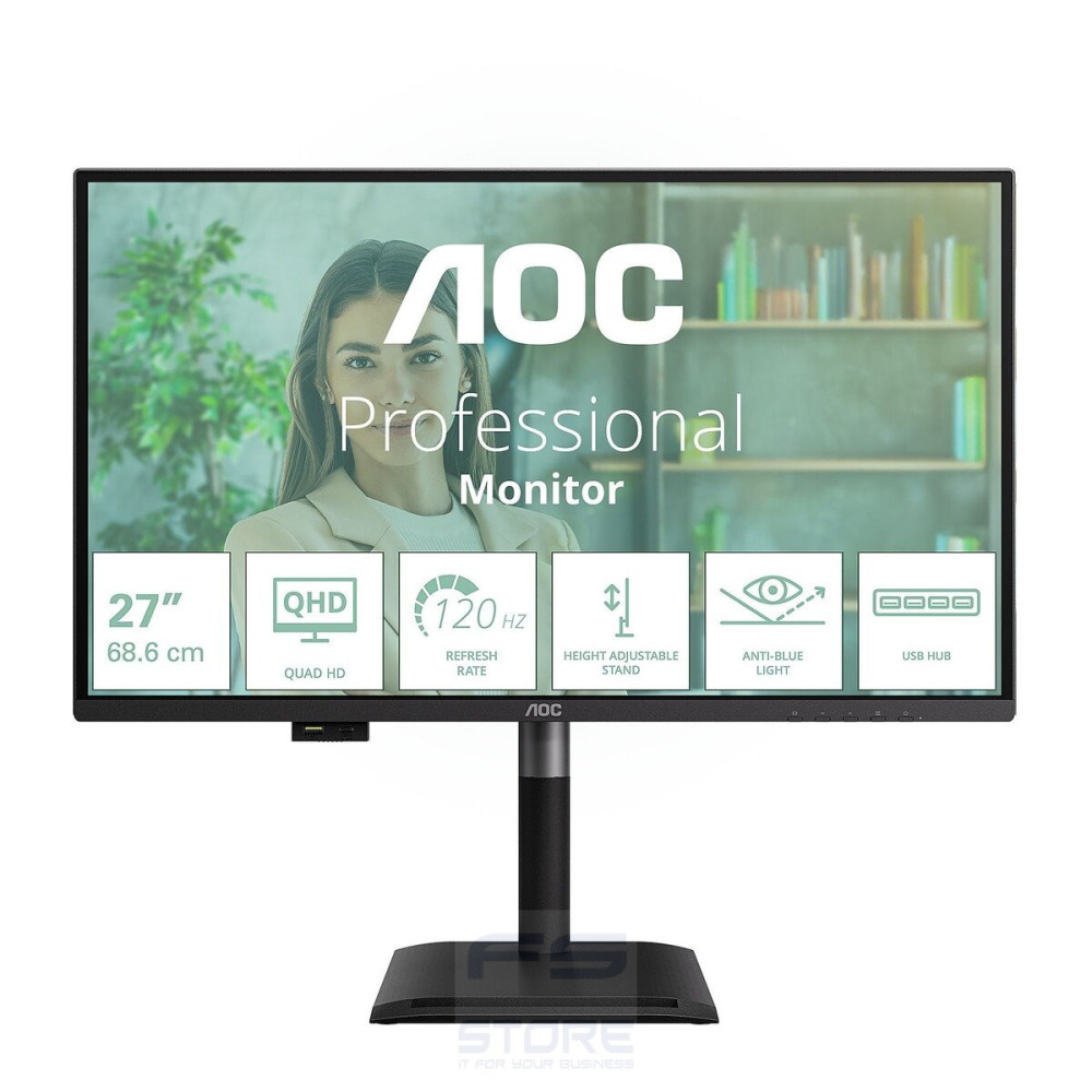 Aoc Q27P4U_D Monitor Desktop