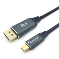 Equip Cavo da USB-C a DisplayPort Premium, M/M, 1,0 m, 8K/60Hz. Hub