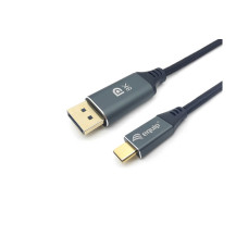 Equip Cavo da USB-C a DisplayPort Premium, M/M, 2,0 m, 8K/60Hz. Hub