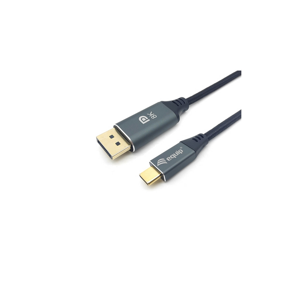 Equip Cavo da USB-C a DisplayPort Premium, M/M, 2,0 m, 8K/60Hz. Hub
