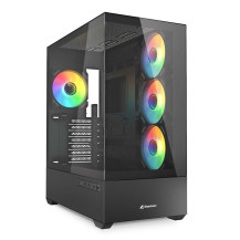Sharkoon AK6 RGB ATX BLACK Case