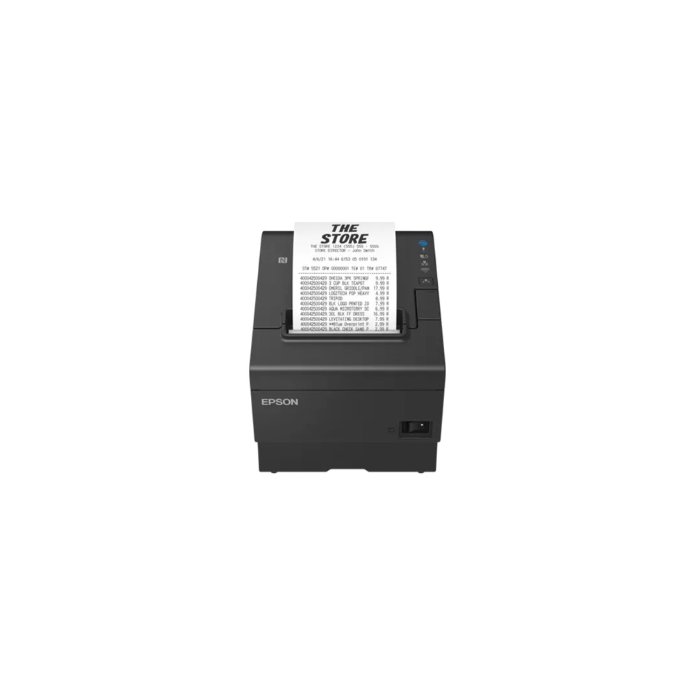 Epson TM-T88VII (112): USB, Ethernet, Serial, PS, Black. Stampanti