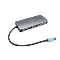 i-tec Metal USB-C Nano Dock HDMI/VGA with LAN + Power Delivery 100 W. Docking Station Notebook