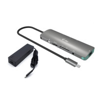 i-tec USB-C Metal Nano Docking Station 4K HDMI LAN with Power Deliv... Docking Station Notebook