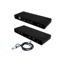 i-tec Universal Dual 4K Display Docking Station + Power Delivery 85W. Docking Station Notebook