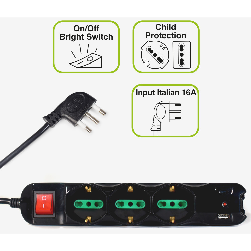 Tecnoware FMP9IIGUSB Multiprese