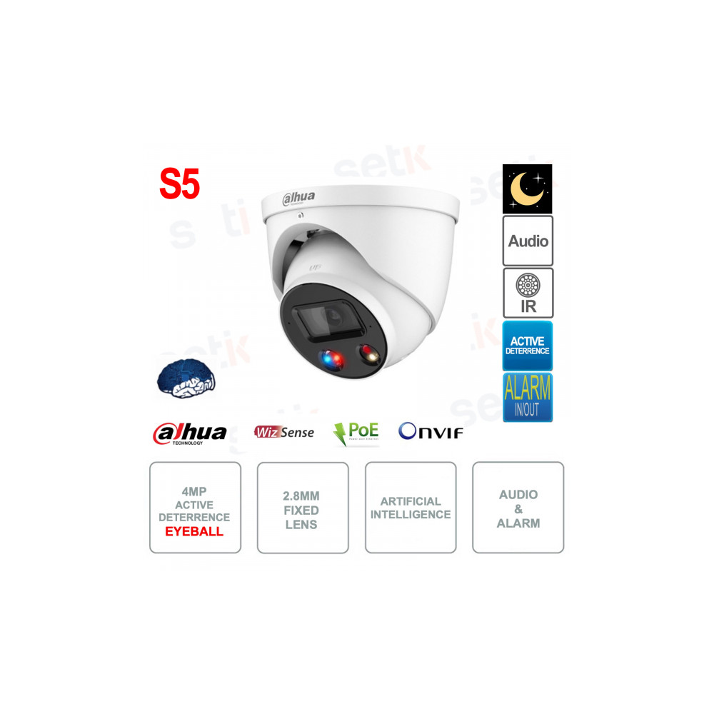 Dahua IPC-HDW3449T-ZS-IL Videocamere