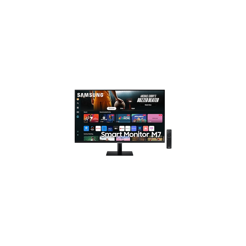 Samsung Smart Monitor M7 - M70D da 32'' UHD Flat. Monitor Desktop