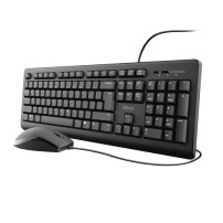 Trust Primo Keyboard & Mouse Set. Kit Tastiere Mouse