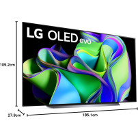 LG OLED evo OLED83C31LA. TV