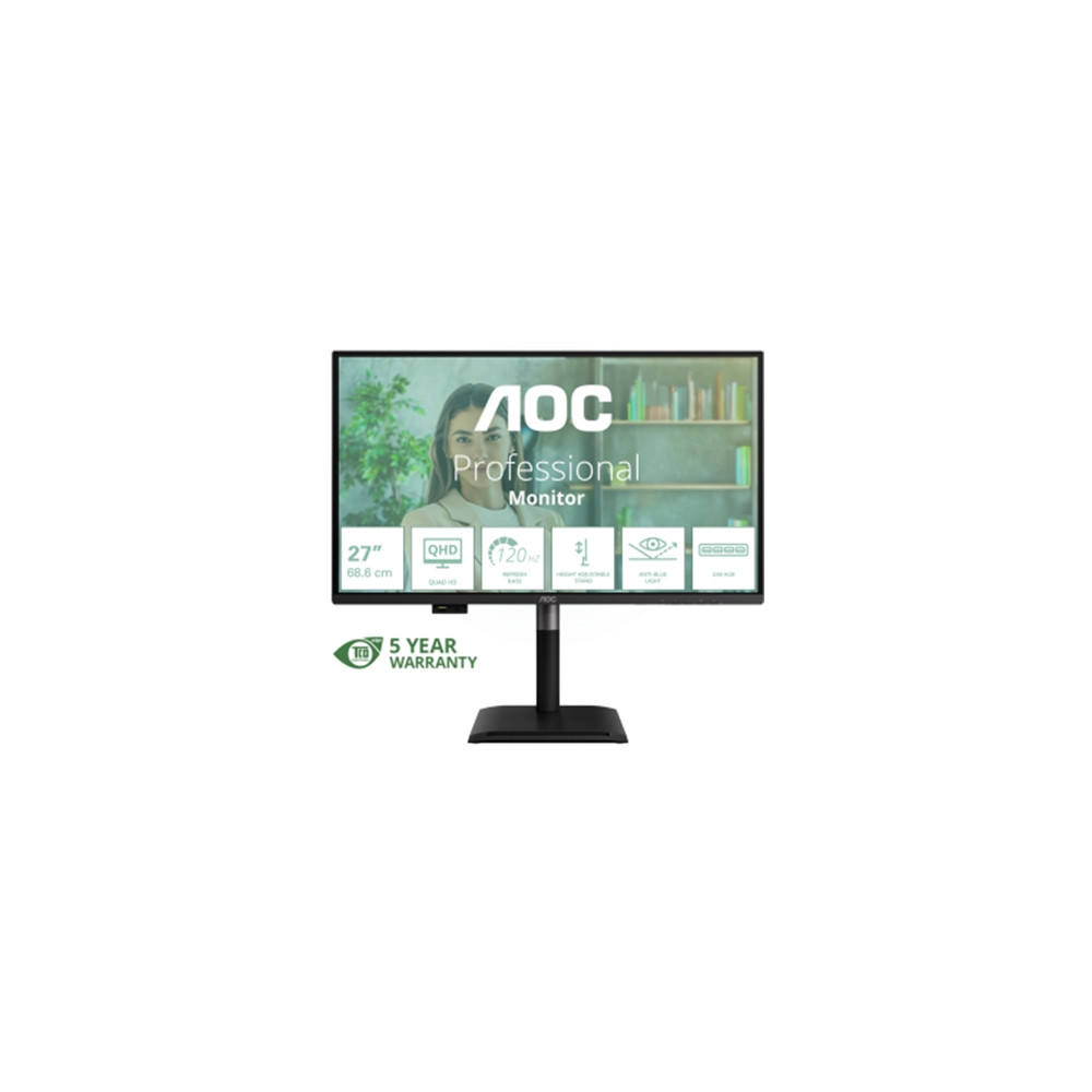 Aoc Q27P4U Monitor Desktop
