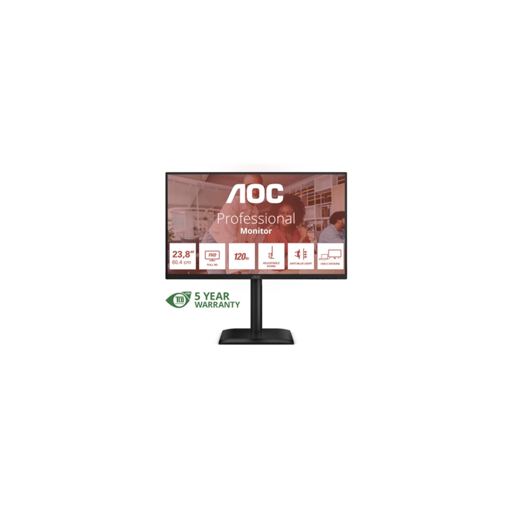Aoc 24E4CV Monitor Desktop