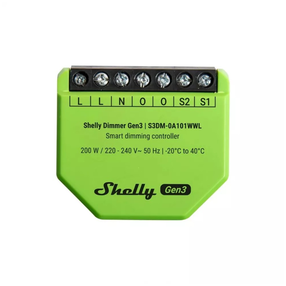Shelly SH-DIMMERG3 Sensori
