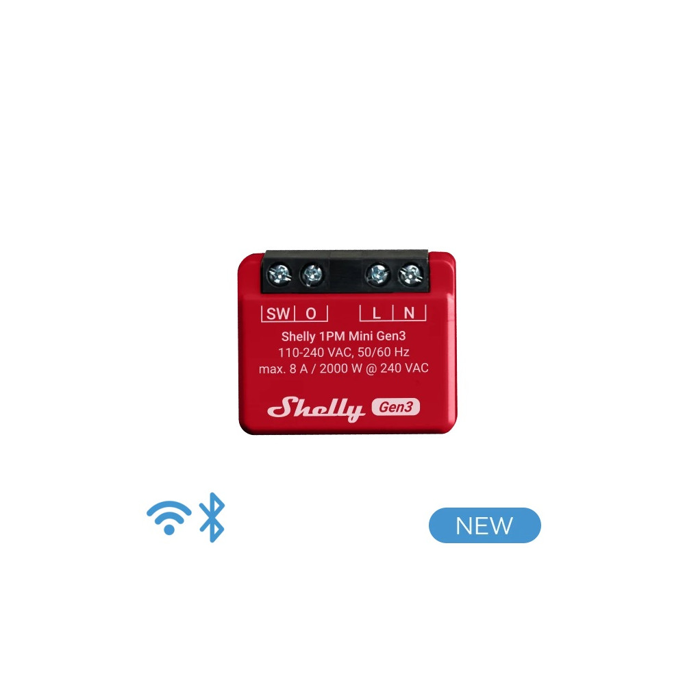 Shelly SH-MINI1PMG3 Sensori