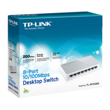 TP-LINK 8-Port 10/100Mbps Desktop Switch. Switch