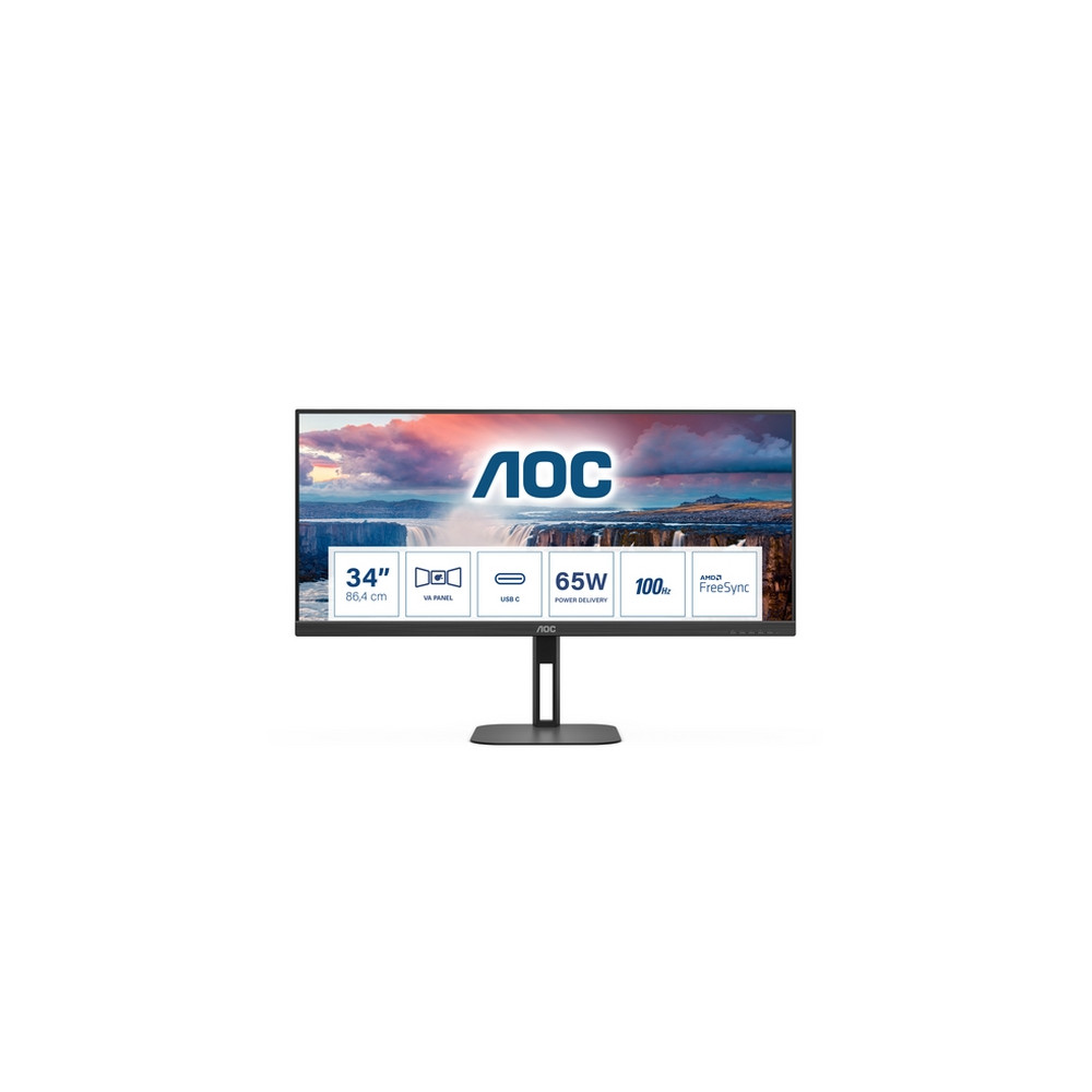 AOC V5 U34V5C/BK. Monitor Desktop