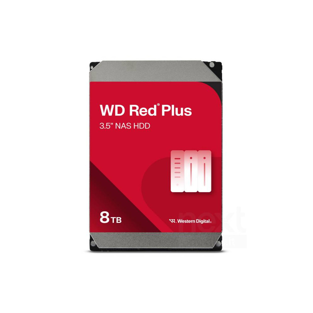 Western Digital Red Plus . Hard Disk Interni