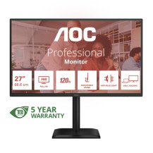 Aoc 27E4CV Monitor Desktop