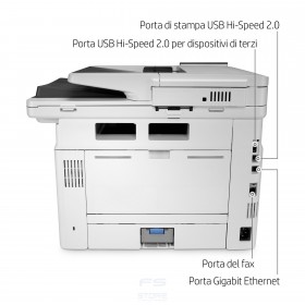 HP LaserJet Enterprise Stampante multifunzione Enterprise LaserJet M430f, Bianco e nero, Stampante per Aziendale, Stampa, copia,